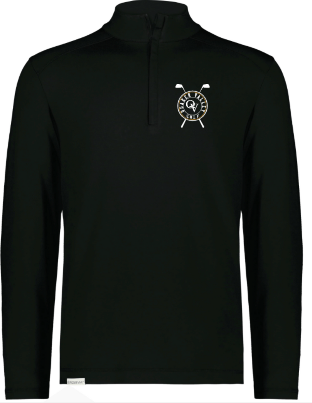 '24 GOLF FUNDRAISER - QUAKER VALLEY GOLF -  EMBROIDERED ULTRA SOFT SUEDE KNIT MEN'S 1/4 ZIP