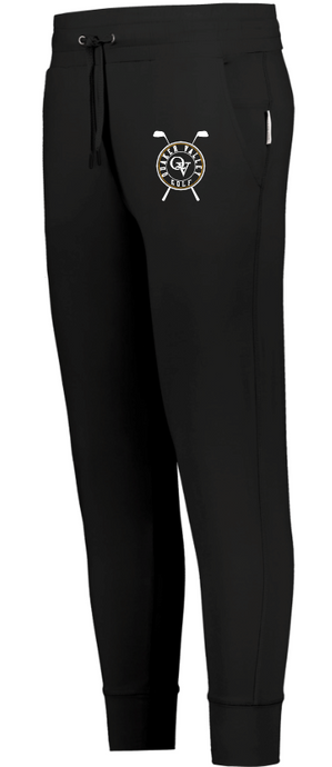 '24 LADIES GOLF FUNDRAISER - QUAKER VALLEY GOLF -  EMBROIDERED ULTRA SOFT SUEDE KNIT WOMEN'S JOGGERS